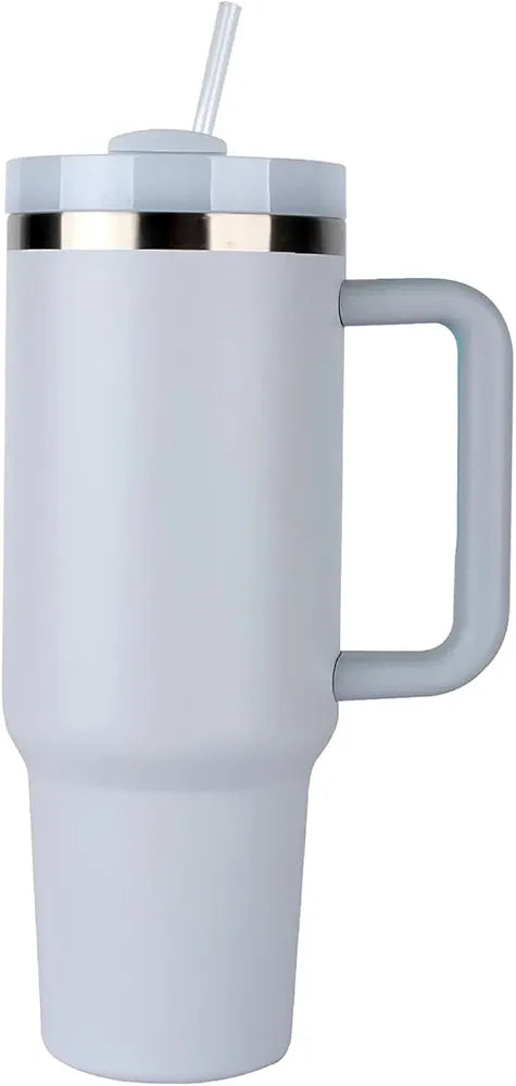 Unique Gifts® Tumbler with Handle, Insulated Tumbler with Lid