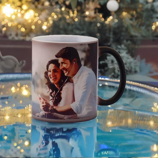 Unique Gifts® Personalized Custom Photo Magic Mug with Name & Quote