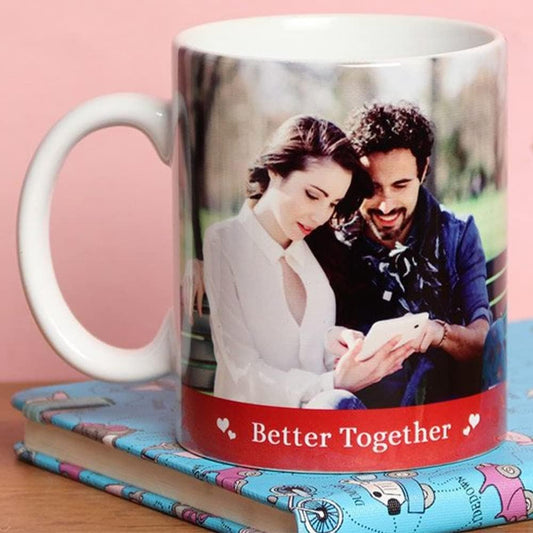 Unique Gifts® Personalized Custom Photo Mug with Name & Quote