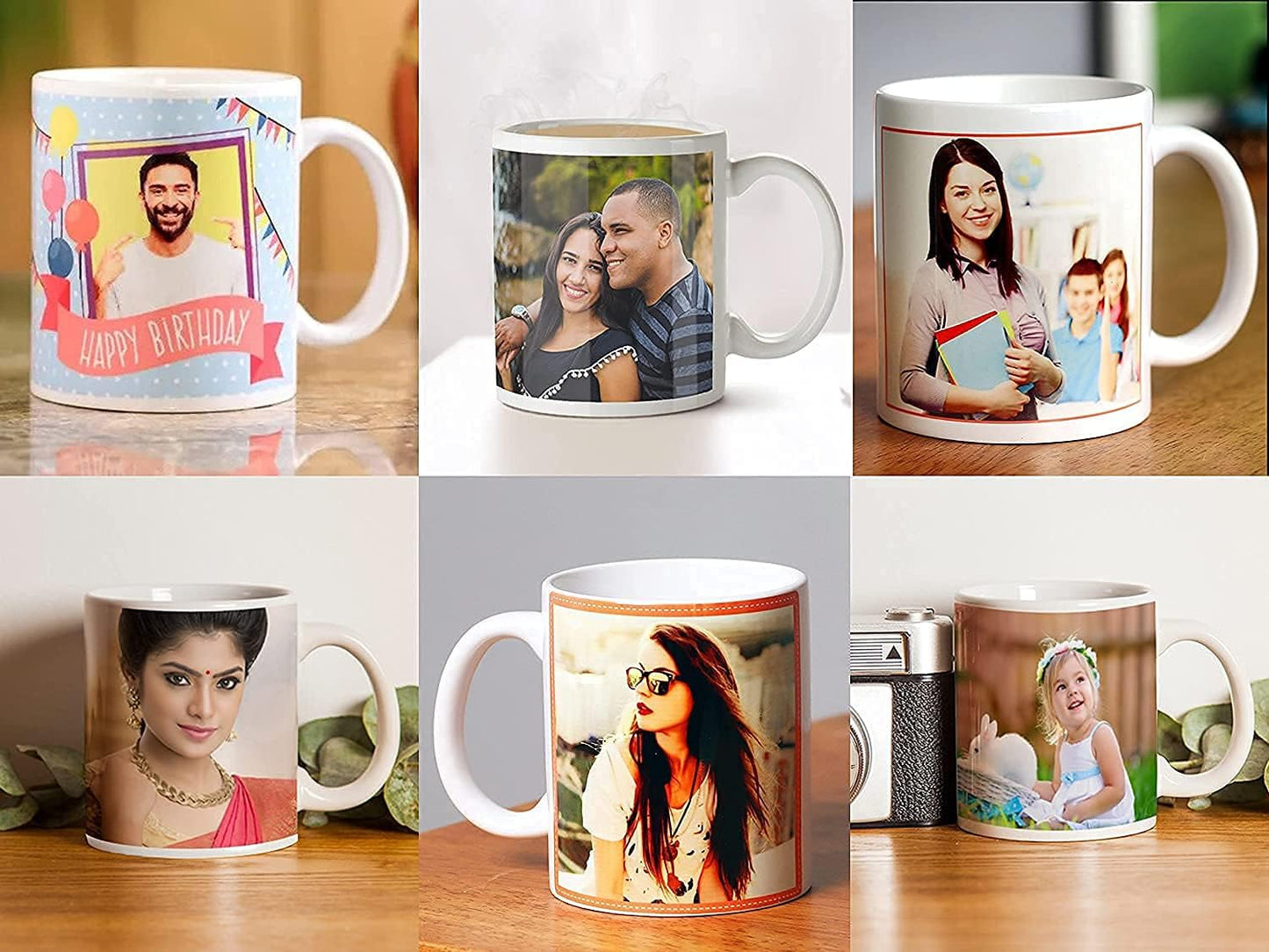 Unique Gifts® Personalized Custom Photo Mug with Name & Quote