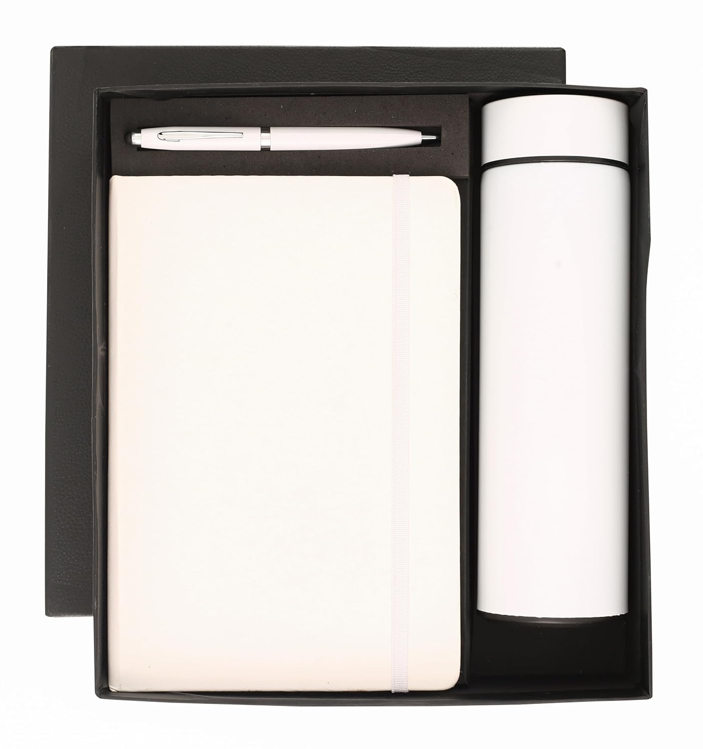 Temperature LED bottle, Diary and Pen combo gifts for men