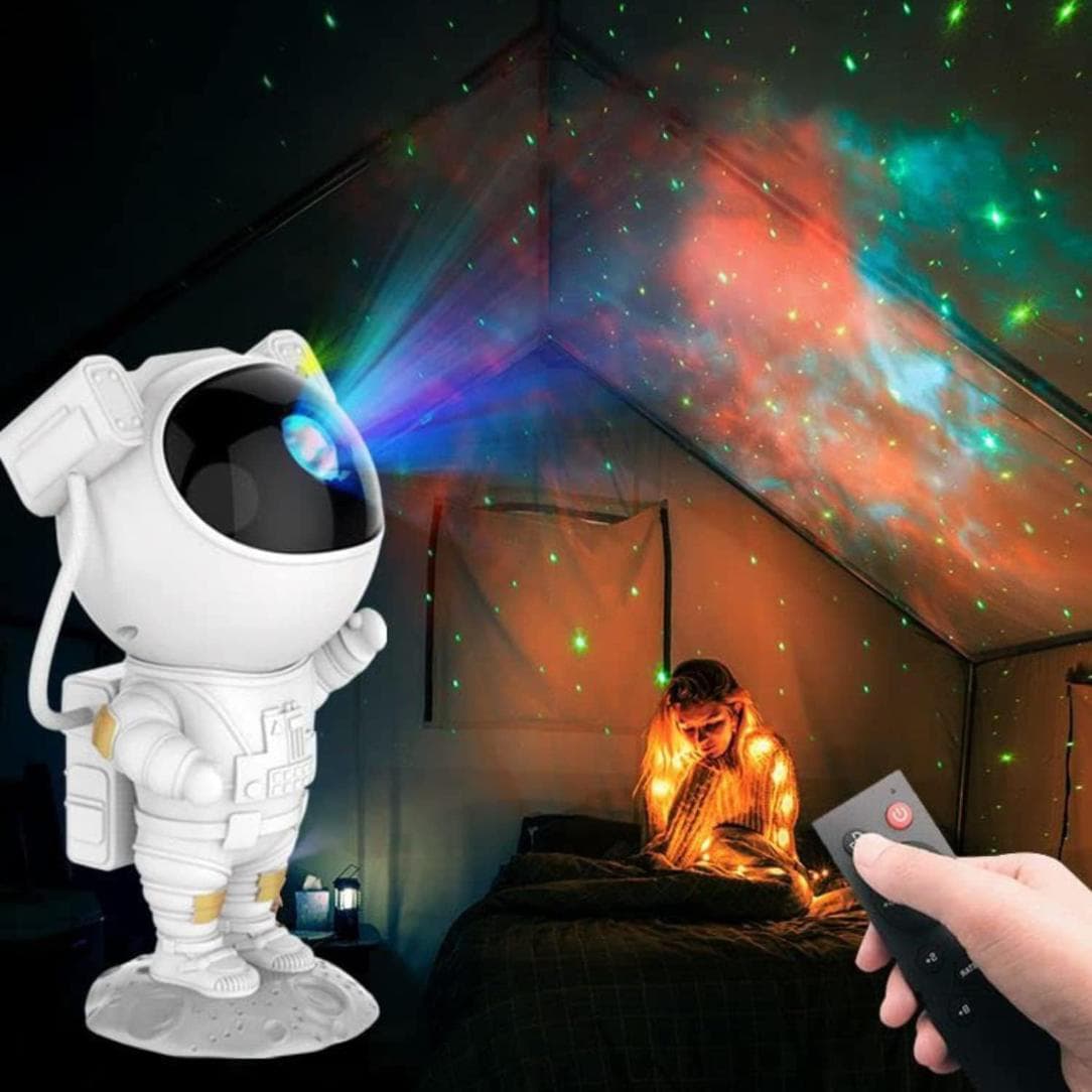 Astronaut Star Projector Night Lamp