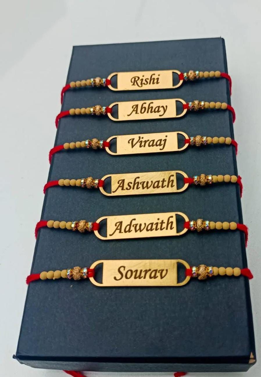 Custom Name Rakhi for Raksha Bandhan