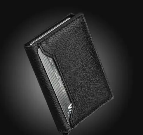 Customised Leather Material With Card Safety