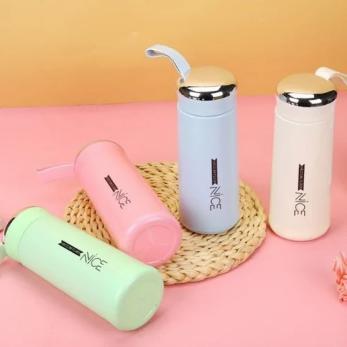 Nice glass water bottle, Capacity: 500 mL