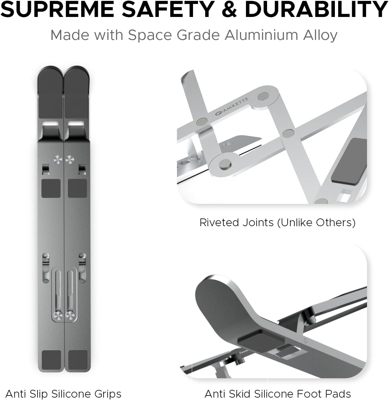 Portable Laptop Stand with 7 Adjustable Levels