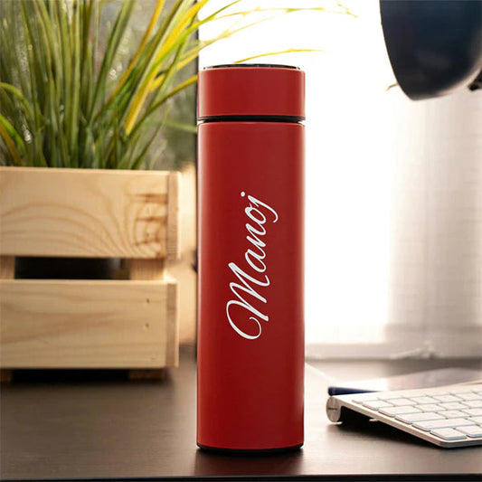 Name Personalized Temprature Bottle