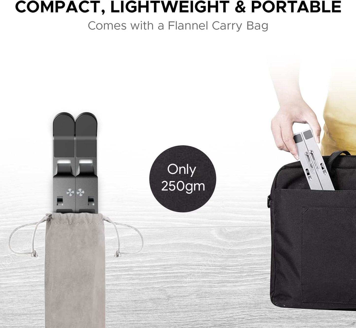Portable Laptop Stand with 7 Adjustable Levels