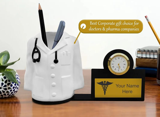 Unique Gifts Customised Doctor Stand With Clock