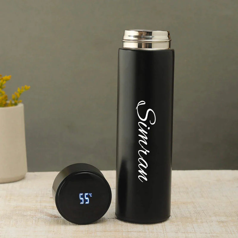 Name Personalized Temprature Bottle