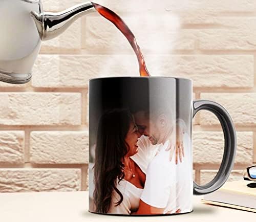 Unique Gifts® Personalized Custom Photo Magic Mug with Name & Quote