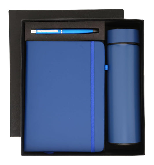 Temperature LED bottle, Dairy and Pen combo gifts for men