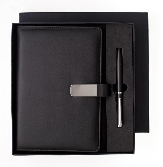 Dairy And Pen Combo Gifts For Men- Black