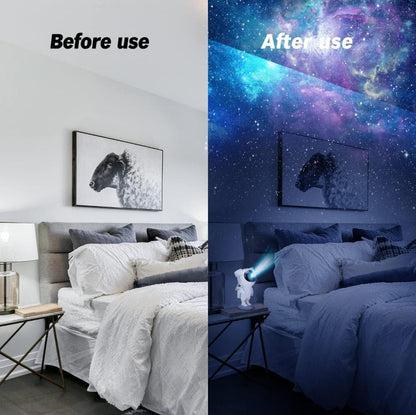 Astronaut Star Projector Night Lamp