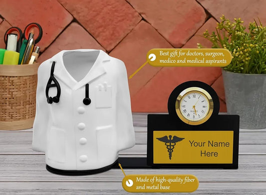 Unique Gifts Customised Doctor Stand With Clock