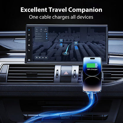 4 in 1 65 Watt superfast charging Data Cable