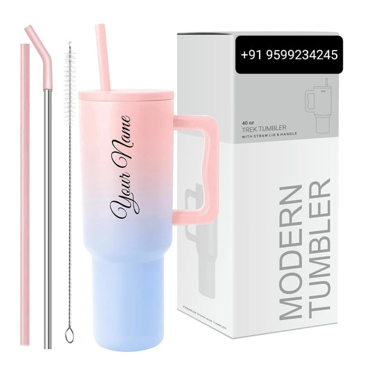 Name Personalized Multicolour Tumbler